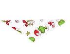 Family Christmas 2026 Pajamas Set - Green Top / Cartoon Print Pants