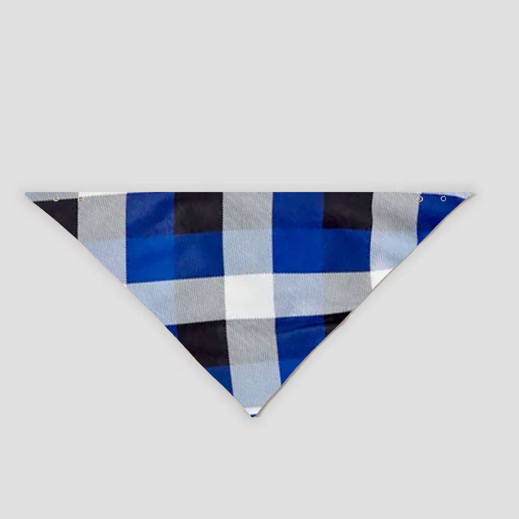 2024 Smile Green Elf Cartoon Pattern Contrast Navy Blue Long Sleeve with Blue&Black&White Plaid Pants Family Matching Pajamas