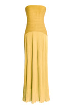 Solid Splicing Off-Shoulder Maxi Dress