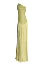 Solid Splicing Off-Shoulder Maxi Dress