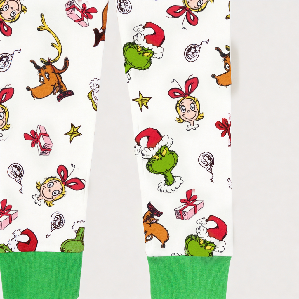 Merry Whatever Grinch Family Pajamas