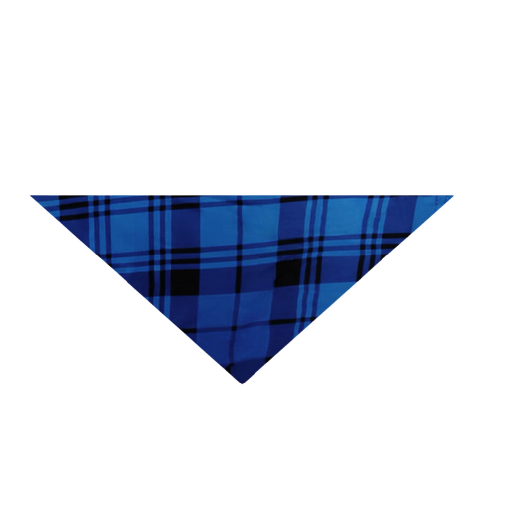 "Merry Christmas 2024" Text Print Blue & Black Plaid Long Sleeve Christmas Family Matching Pajamas