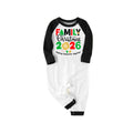 "Family Christmas 2026 Making Memories Together" Printed Green and Black Plaid Christmas Family Pajamas