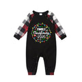 "Family Christmas 2026" Pattern Ⅱ- Red&Black&White Plaid  Matching Pajamas