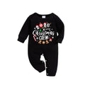 "2026 Christmas Crew" Text Printed Black and Green Plaid Family Matching Pajamas