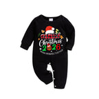 "Making Memories Together Christmas 2026" Print Black and Green Plaid Pants Family Matching Pajamas