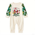 Family Christmas Pajamas Set With "Merry Christmas 2026" and Santa Claus Print