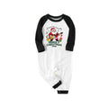 Black Raglan Top Green Plaid Christmas Pajamas Set With "Merry Christmas 2026" and Santa Claus Print