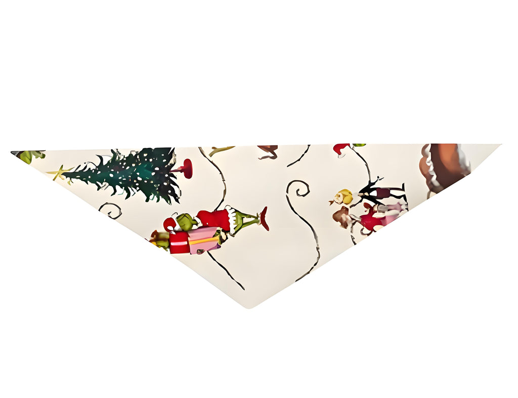 Grinch Family Christmas Pajamas | Cream Matching Holiday Sleepwear Set