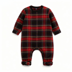 Best Christmas Gift for Families – Cute Button-Neck & Checkered Pants