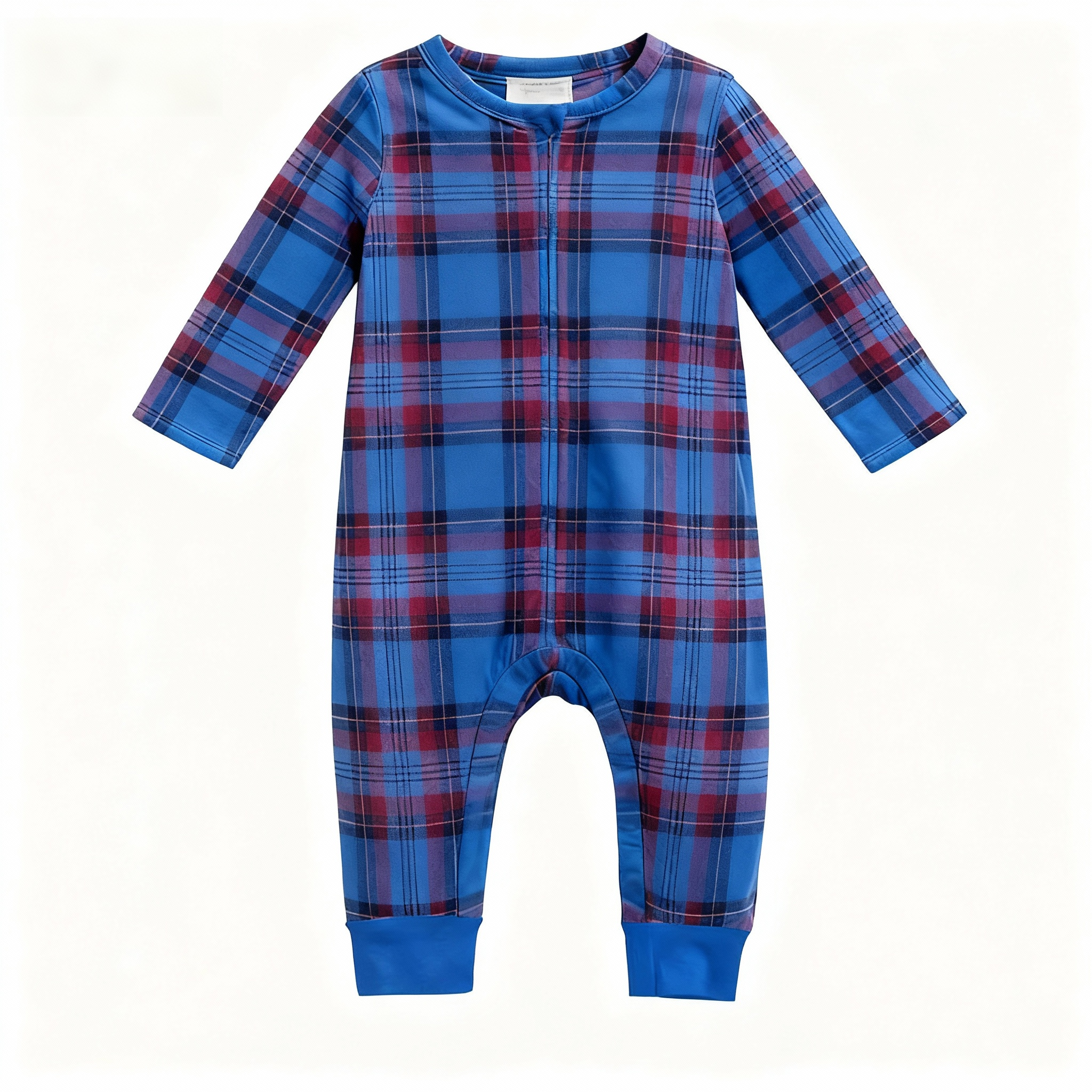 Family Christmas PJ Set – Classic Button Shirt & Tartan Sleep Pants