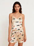Fashionable Bedtime Attire: Satin Pajamas for Couples