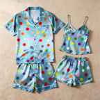 Share the Comfort: Couple Satin Pajamas Set