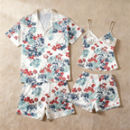 Lightweight Satin Pajamas for Couple