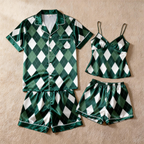 Classic Couple Sleepwear in Smooth Satin