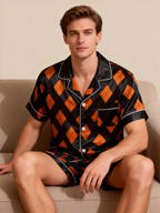 Best-Selling Couple Classic Satin Pajamas