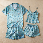 Premium Quality Satin Pajamas Set for Anniversary