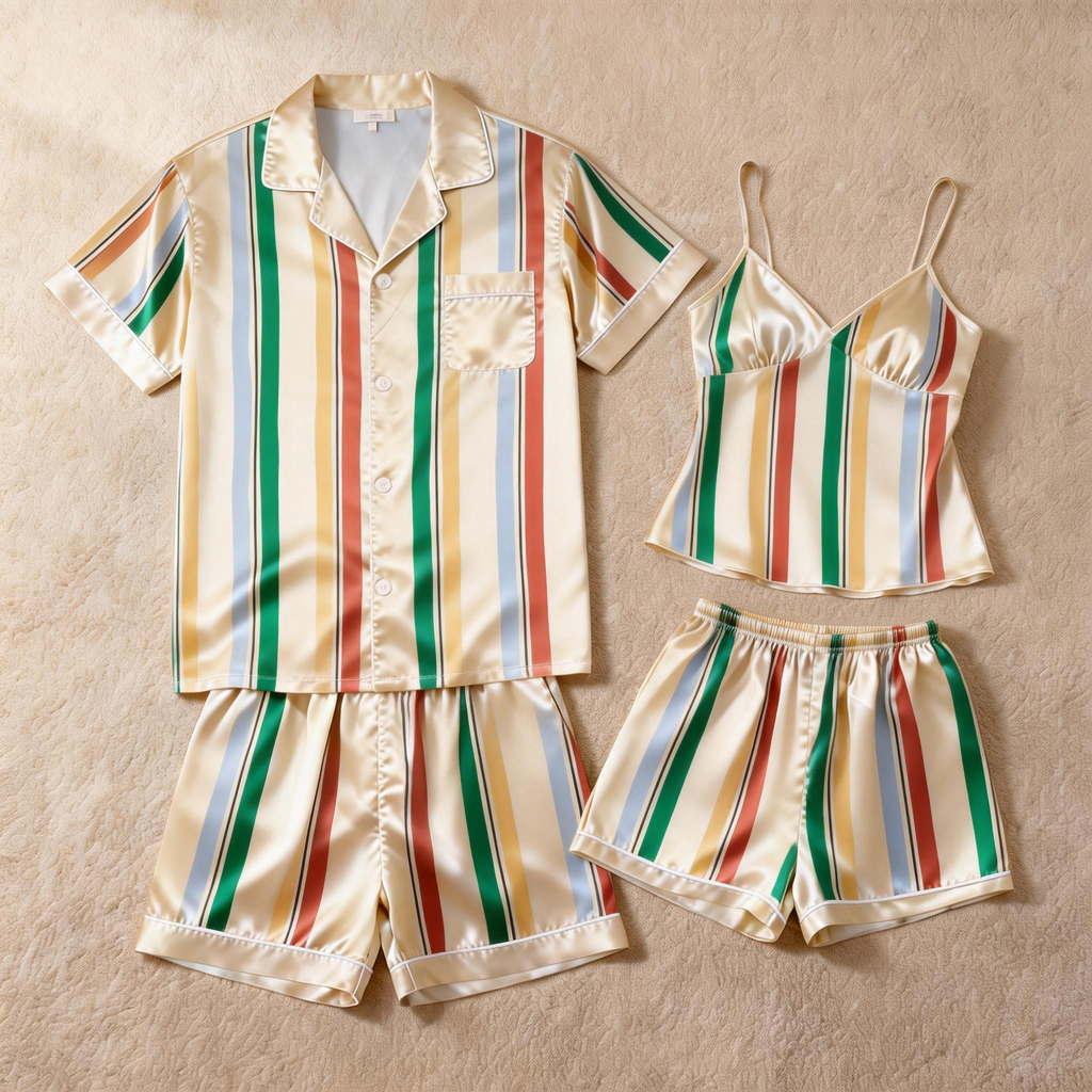 Silky Satin Sleepwear for Couples ¨C Hotel-Quality Comfort