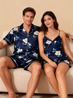 Silky Soft Satin Pajamas for Couples ¨C Sleep in Luxury