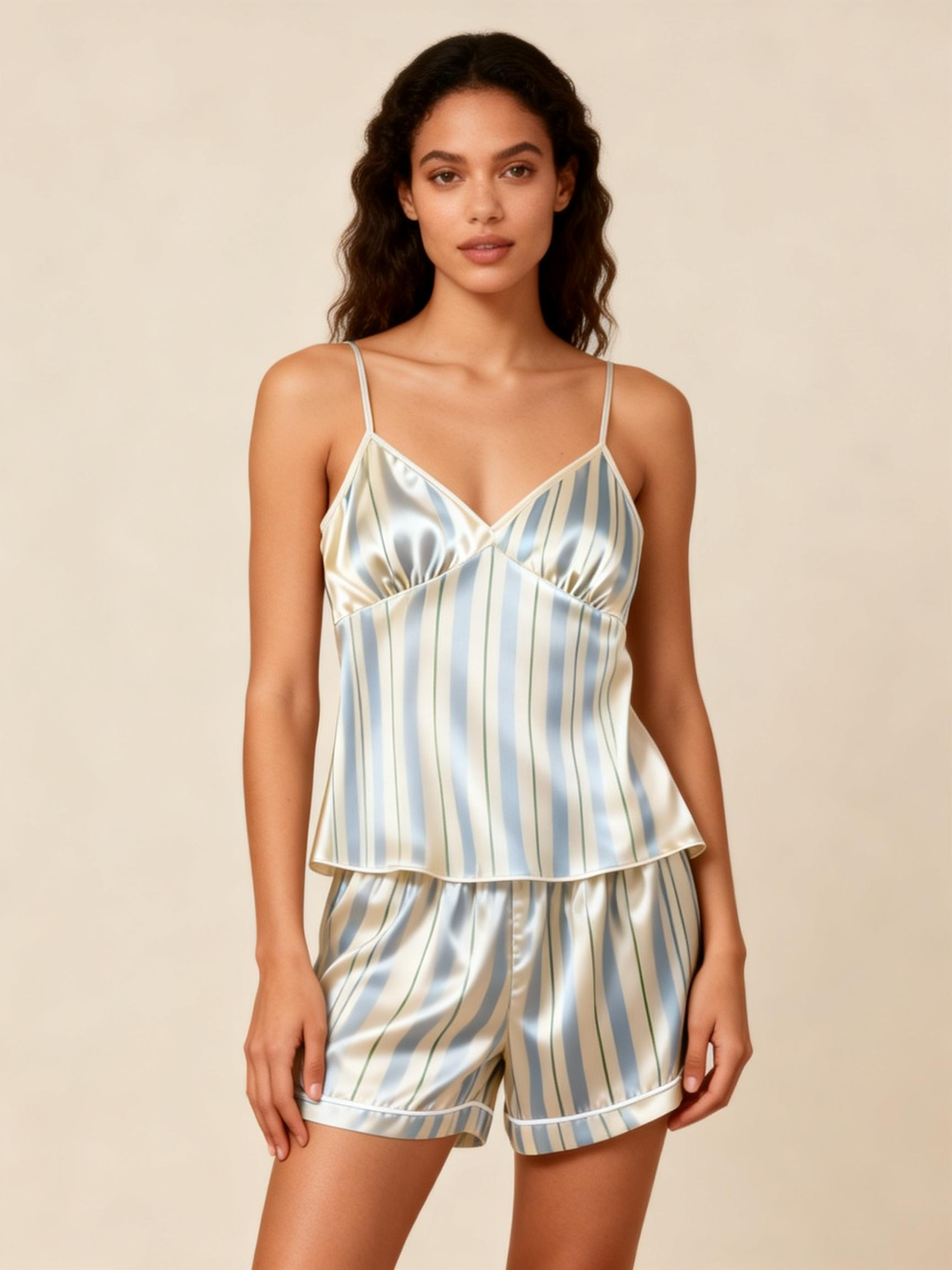 Silky Satin Matching Sleep Set for Couples