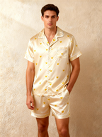Silky Satin Sleepwear Set for Couples ¨C Lightweight & Chic