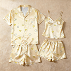 Silky Satin Pajama Set for Two ¨C Romantic & Cozy