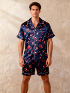 Romantic Matching Satin Pajamas for Couple