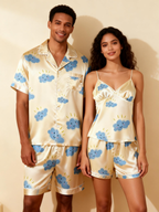 Silky Satin Sleep Set for Couples ¨C Ideal for Summer Nights