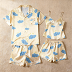 Silky Satin Sleep Set for Couples ¨C Ideal for Summer Nights