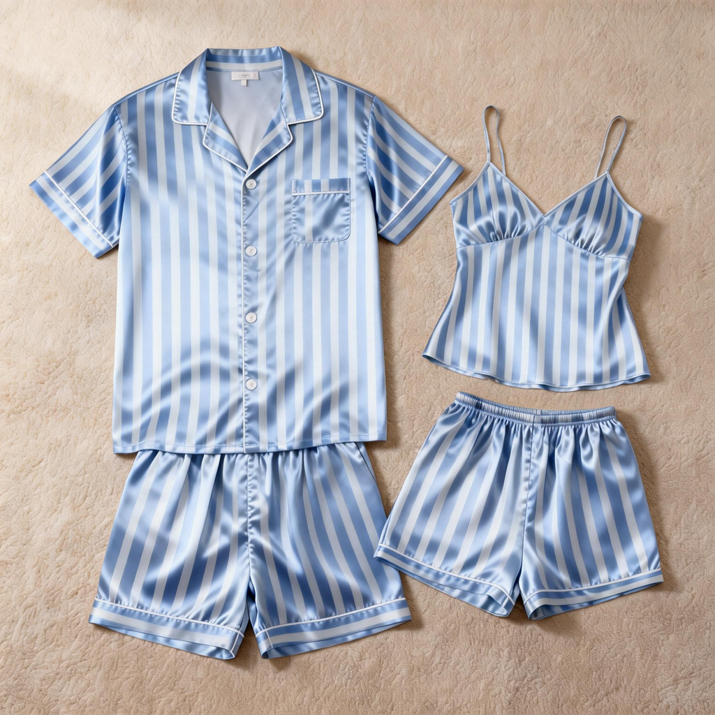 Silky Satin Sleepwear for Couples ¨C Hotel-Quality Comfort