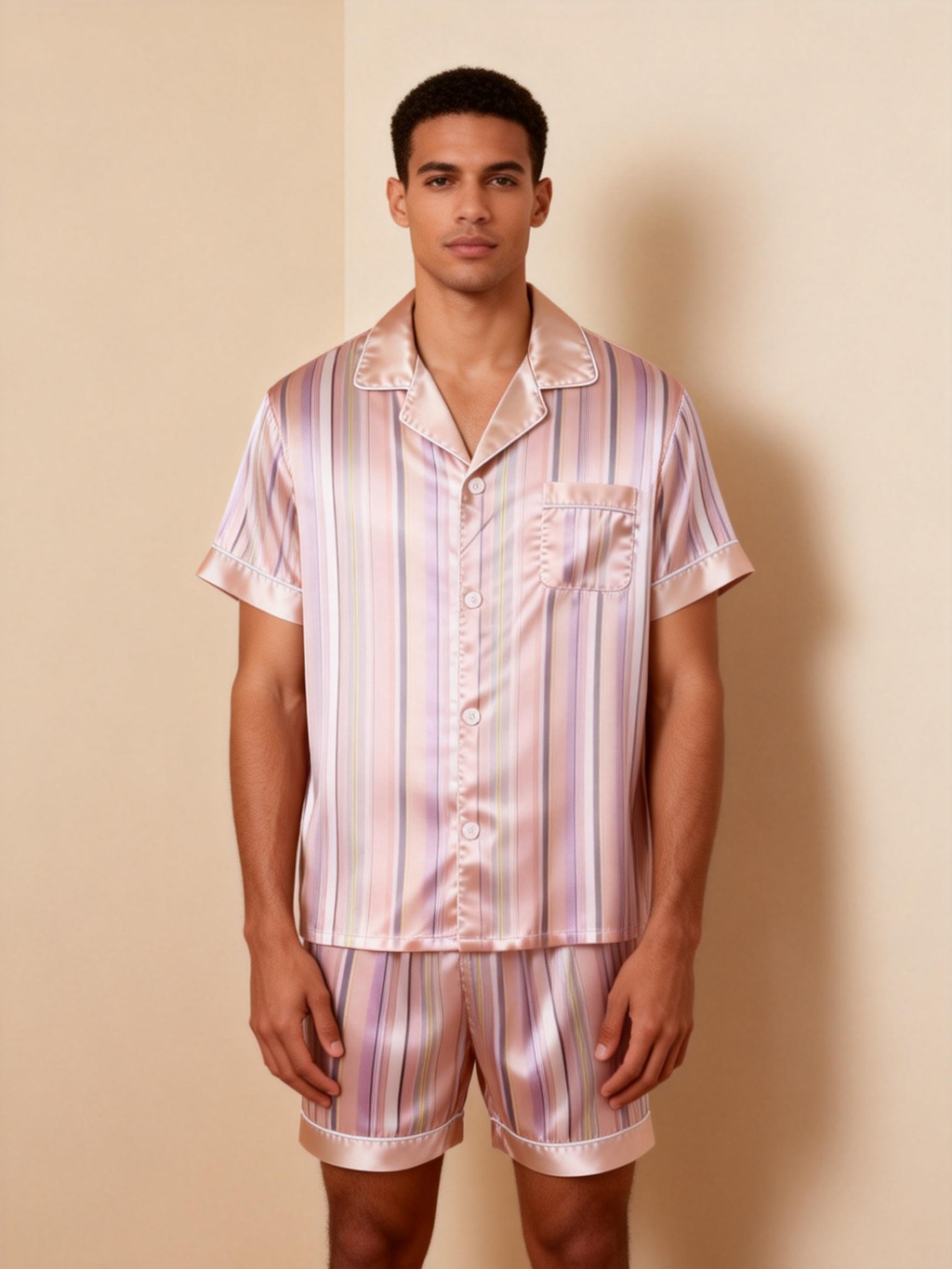 Silky Satin Pajamas for Couples ¨C Light & Breathable