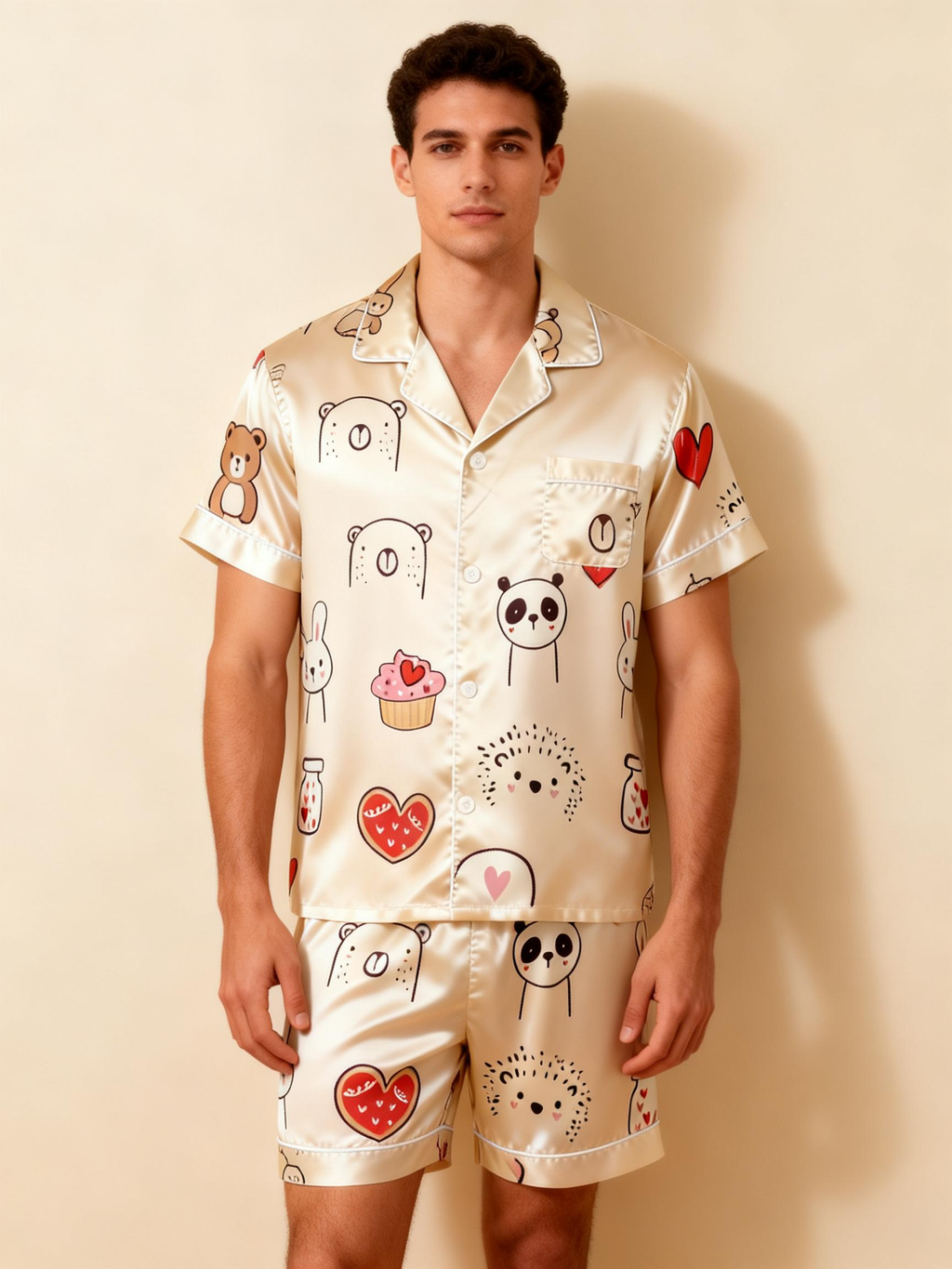 Silky Satin Pajama Set ¨C Perfect Couple Gift Idea