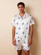 Couple¡¯s Silky Sleep Collection ¨C Satin Pajama Shorts