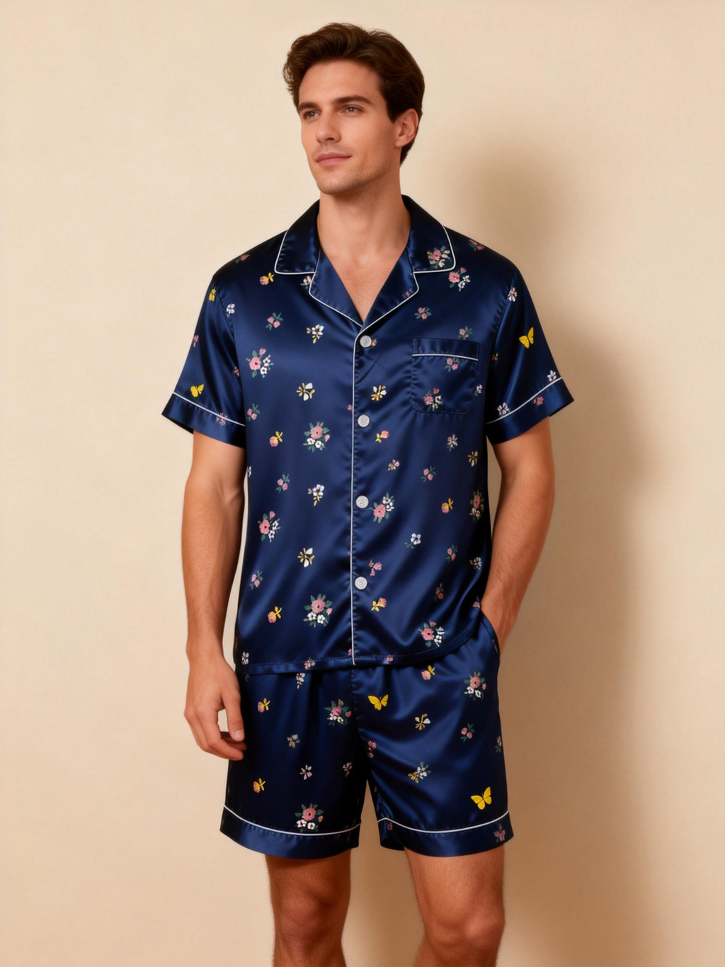 Silky Satin Pajamas for Two ¨C Luxurious Sleep Experience