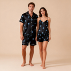 Silky Satin Sleepwear for Him & Her ¨C Classic Matching Set