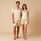 Silky Satin Pajama Set for Two ¨C Romantic & Cozy