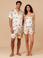 Perfect Gift Idea: Classic Satin Pajamas for Couples