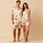 Silky Satin Pajama Set ¨C Perfect Couple Gift Idea