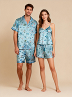 Premium Quality Satin Pajamas Set for Anniversary
