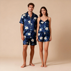 Silky Soft Satin Pajamas for Couples ¨C Sleep in Luxury