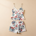 Lightweight Satin Pajamas for Couple