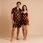 Best-Selling Couple Classic Satin Pajamas