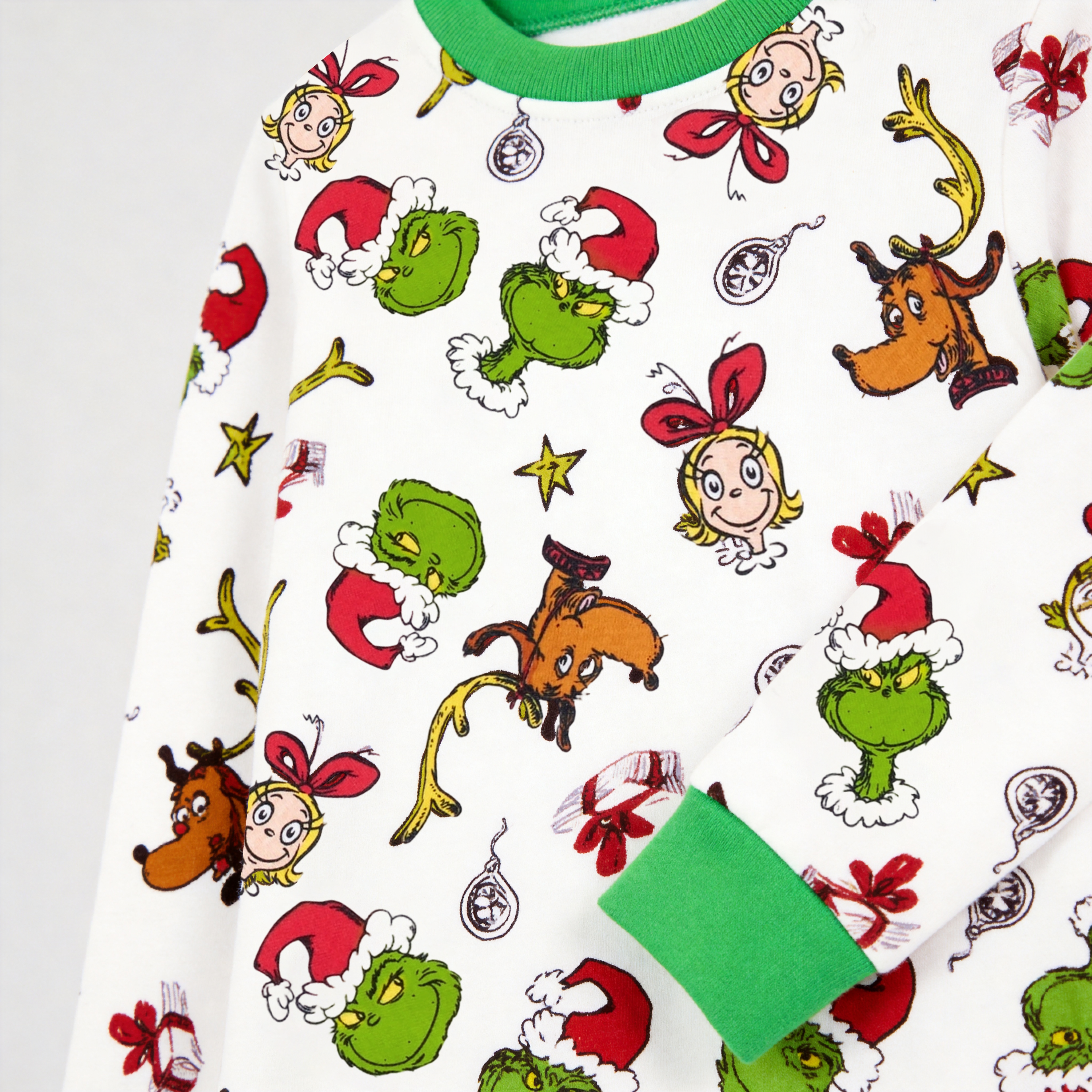 Merry Whatever Grinch Family Pajamas