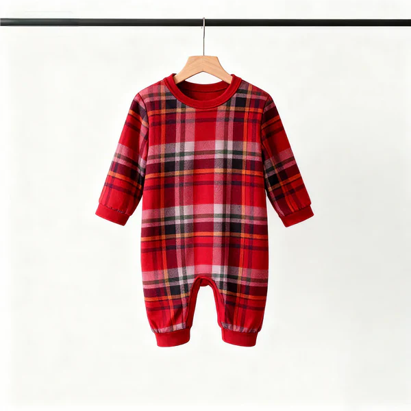 Best Christmas Gift for Families – Matching Family Button-Neck PJS
