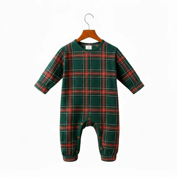 Holiday Family Plaid Matching Pajamas Set
