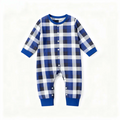 Matching Holiday Pajamas for Whole Family – Festive Button-Neck Set